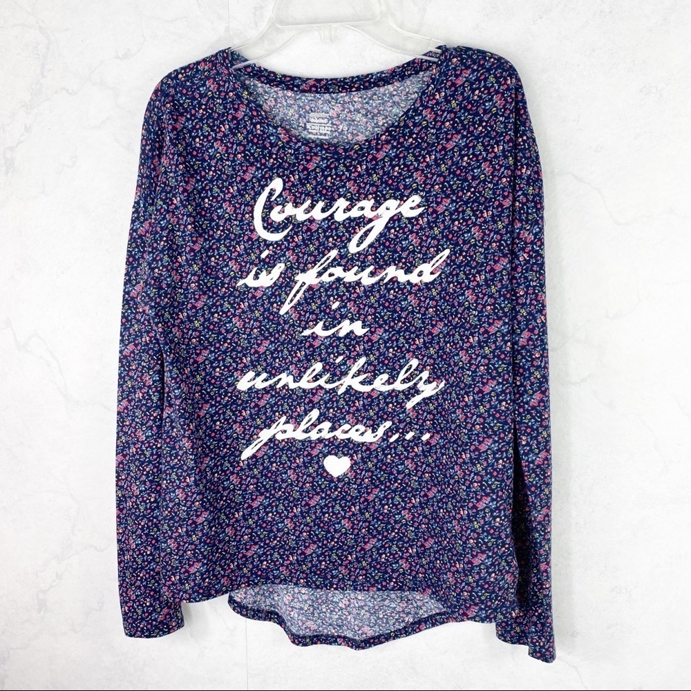 [ON] Classic Floral Print Graphic Tee